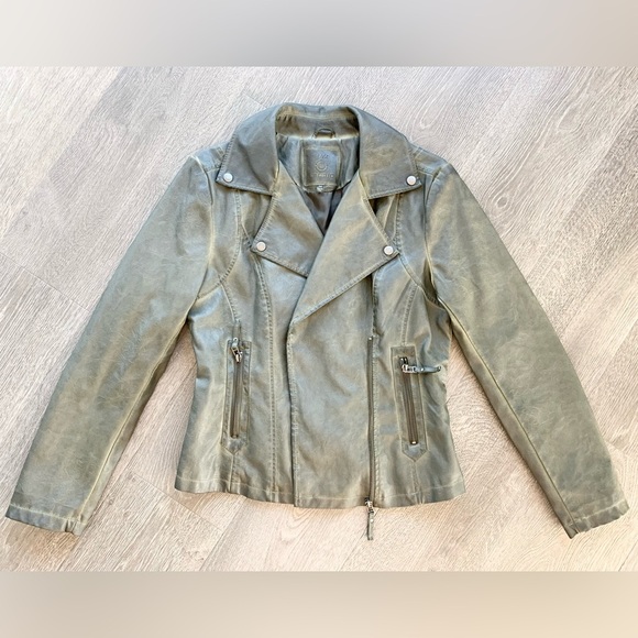 Max Studio Vegan Leather Jacket - Picture 3 of 15